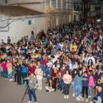 La expectación es máxima durante la quema de muñecas en Alamillo.