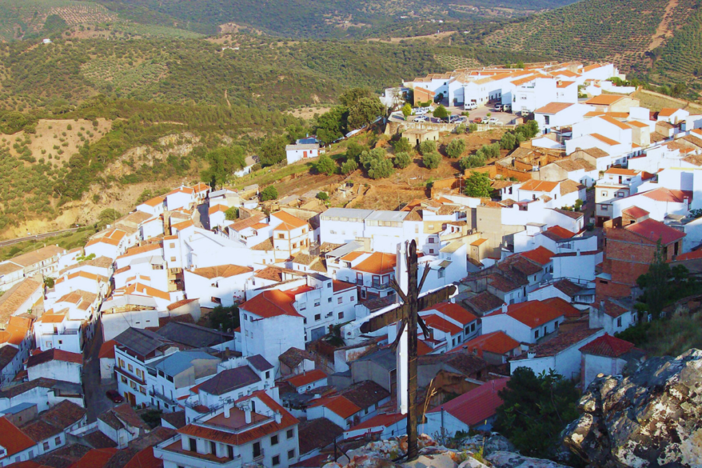 Desde el Mirador de la Cruz se puede ver todo Fuencaliente