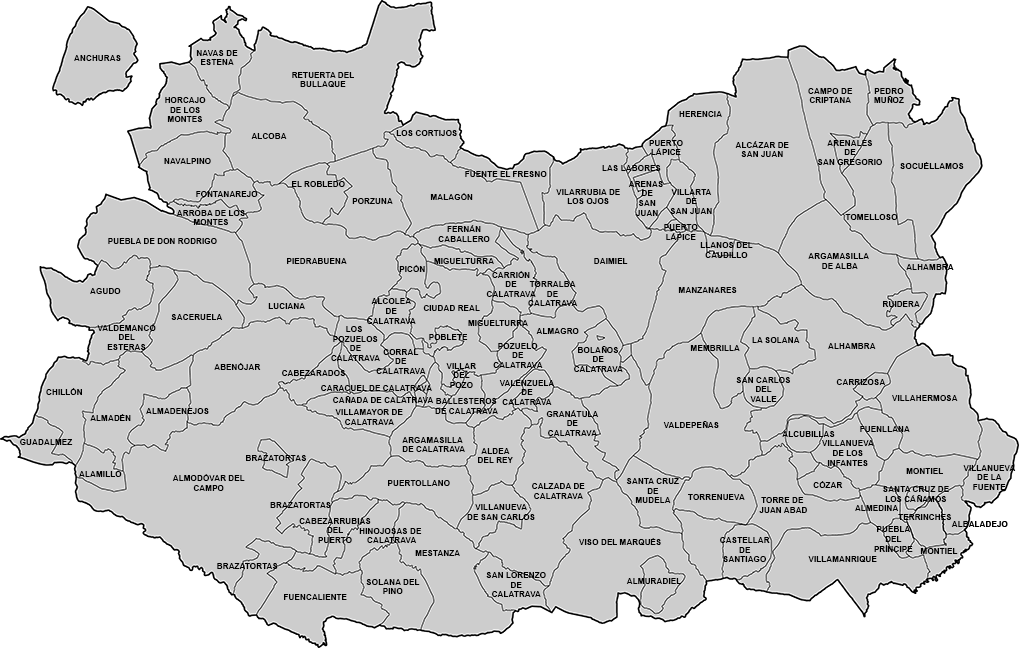 turismo-provincia-ciudad-real-mapa